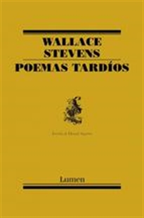 Books Frontpage Poemas tardíos