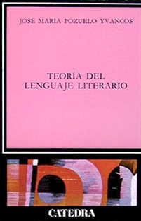 Books Frontpage Teoría del lenguaje literario