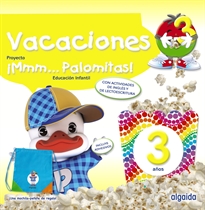 Books Frontpage ¡Mmm... Palomitas! 3 años. Cuaderno de vacaciones