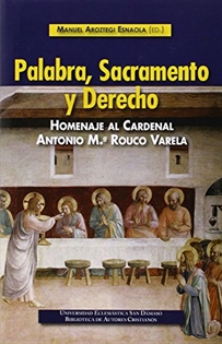 Books Frontpage Palabra, sacramento y derecho