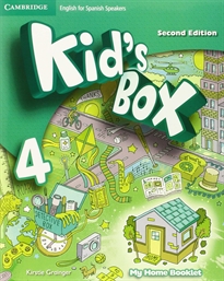 Books Frontpage Kid's Box for Spanish Speakers  Level 4 Activity Book with CD ROM and My Home Booklet 2nd Edition