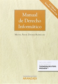 Books Frontpage Manual de Derecho Informático (Papel + e-book)