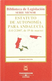 Books Frontpage Estatuto de Autonomía para Andalucía - (LO 2/2007, de 19 de marzo)