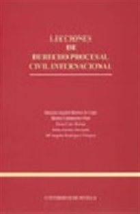 Books Frontpage Lecciones de Derecho Procesal Civil Internacional