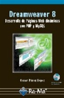 Books Frontpage DreamWeaver 8: desarrollo de páginas web dinámicas con PHP y MySQL