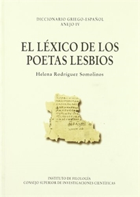 Books Frontpage El léxico de los poetas lesbios