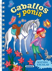 Books Frontpage Agenda escolar permanente - Caballos y ponis