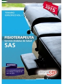 Books Frontpage Fisioterapeuta. Servicio Andaluz de Salud (SAS). Temario específico. Vol.I