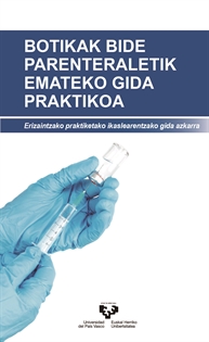 Books Frontpage Botikak bide parenteraletik emateko gida praktikoa