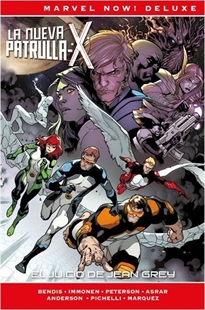 Books Frontpage Marvel Now! Deluxe La Nueva Patrulla-X De Brian M.Bendis 4. El Juicio De Jean Grey