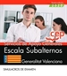 Front pageServicios de Apoyo Generales. Escala Subalternos. Generalitat Valenciana. Simulacros de examen