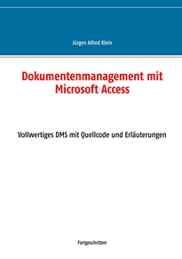Books Frontpage Dokumentenmanagement mit Microsoft Access