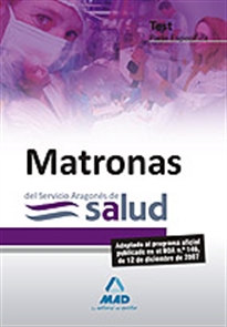 Books Frontpage Matronas del servicio aragonés de salud. Test parte específica.