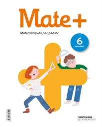Books Frontpage Mate+ Matematiques Per Pensar 6 Primaria