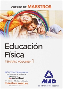 Books Frontpage Cuerpo de Maestros Educación Física. Temario volumen 1