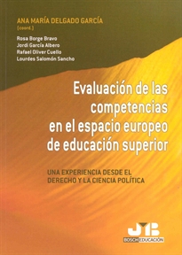 Books Frontpage Evaluación de las competencias en el espacio europeo de educación superior.