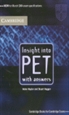 Front pageInsight into PET Student's Book with Answers
