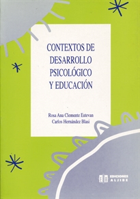 Books Frontpage Contextos de desarrollo psicológico y educación