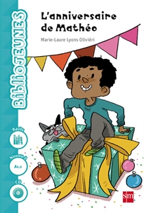 Books Frontpage L#anniversaire de Mathéo. Niveau 2 [A1.1]