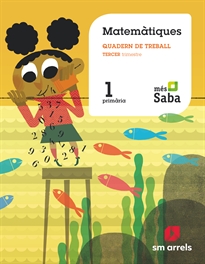 Books Frontpage Cuaderno de matemáticas. 1 Primaria, 3 Trimestre. Más Savia [Valenciano]