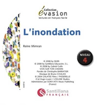 Books Frontpage Evasion Niveau 4 L'Nondation + CD