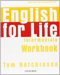 Books Frontpage English for Life Intermediate. Workbook without Key