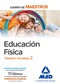 Books Frontpage Cuerpo de Maestros Educación Física. Temario volumen 2