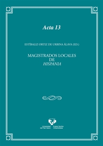 Books Frontpage Magistrados locales de Hispania. Aspectos históricos, jurídicos, lingüísticos