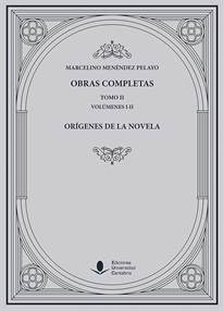 Books Frontpage Obras Completas (Tomo II): Orígenes de la novela (O. C.)