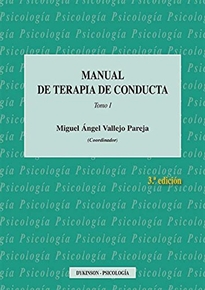 Books Frontpage Manual de Terapia de Conducta. Tomo I