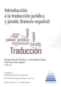Books Frontpage Introducción a la traducción jurídica y jurada (francés-español)