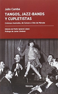 Books Frontpage Tangos, jazz-bands y cupletistas