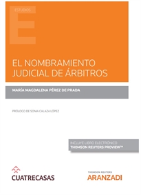 Books Frontpage El nombramiento judicial de árbitros (Papel + e-book)