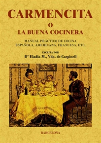 Books Frontpage Carmencita o la buena cocinera