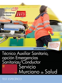 Books Frontpage Pack de libros. Técnico Auxiliar Sanitario, opción Emergencias Sanitarias/Conductor. Servicio Murciano de Salud