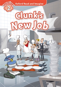 Books Frontpage Oxford Read and Imagine 2. Clunks New Job MP3 Pack