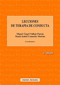 Books Frontpage Lecciones de Terapia de Conducta