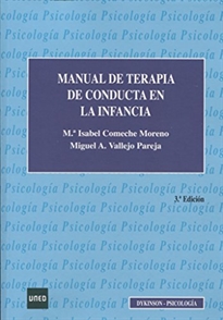 Books Frontpage Manual de terapia de conducta en la infancia