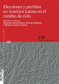 Books Frontpage Elecciones y partidos en América Latina en el cambio de ciclo
