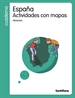 Front pageActividades Con Mapas España Santillana Cuadernos