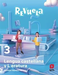 Books Frontpage Lengua Castellana y Literatura. 3 Primaria. Revuela. Trimestres