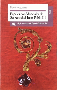 Books Frontpage Papeles confidenciales de su Santidad Juan Pablo III