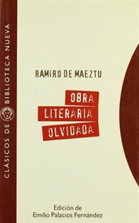 Books Frontpage Obra literaria olvidada (1897-1900)