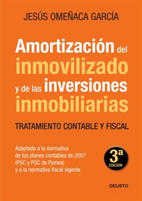 Books Frontpage Amortización del inmovilizado y de las inversiones inmobiliarias