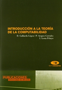 Books Frontpage Introducción a la teoría de la computabilidad