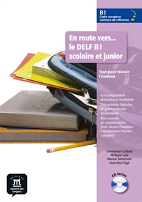 Books Frontpage En route vers le DELF scolaire et junior 3 Livre de l'élève + CD