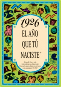 Books Frontpage 1926 El año que tú naciste