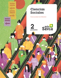 Books Frontpage Ciencias sociales. 2 Primaria. Más Savia. Madrid
