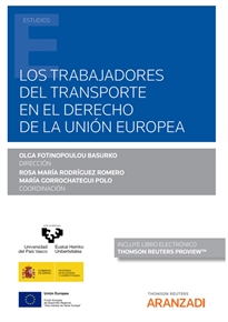 Books Frontpage Los trabajadores del transporte en el derecho de la Unión Europea (Papel + e-book)
