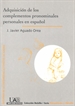 Front pageAdquisición de los complementos pronominales personales en español.